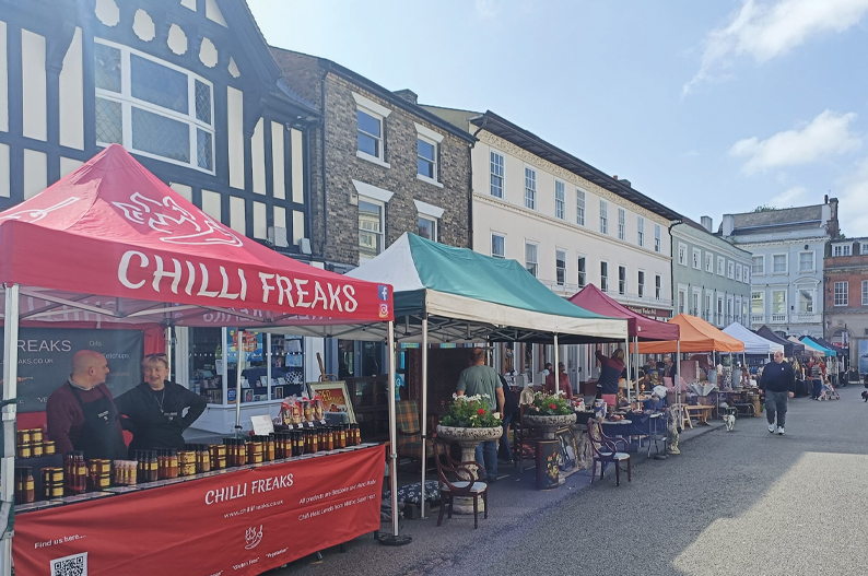 Bury St Edmunds Market Day