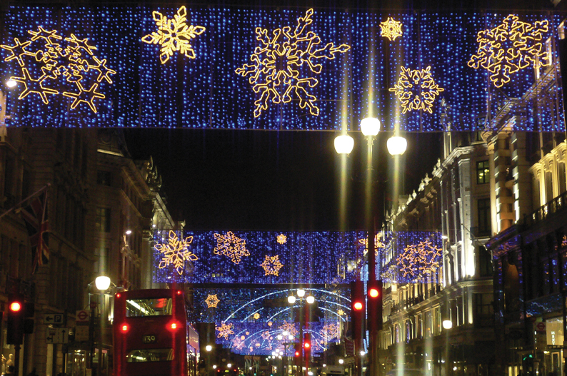 London Christmas Lights Tour with Fish & Chips