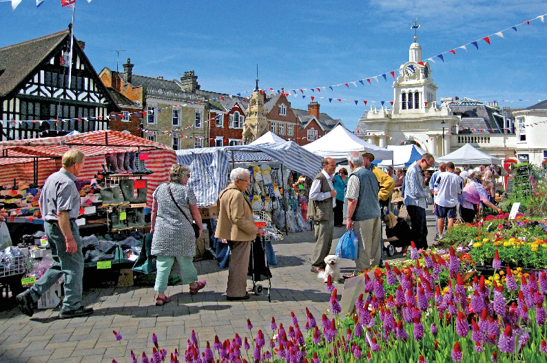 Saffron Walden a Cosmopolitan Market