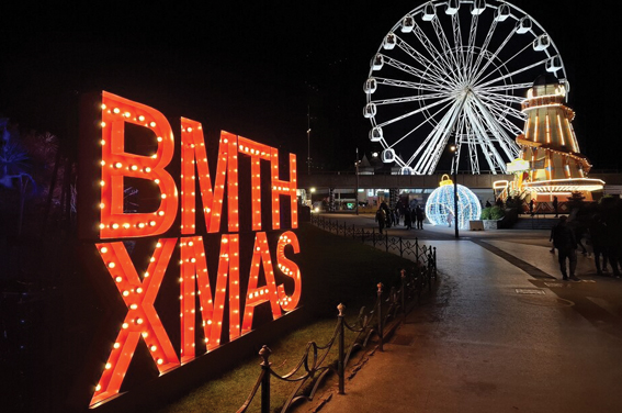 A Colourful Christmas In Bournemouth